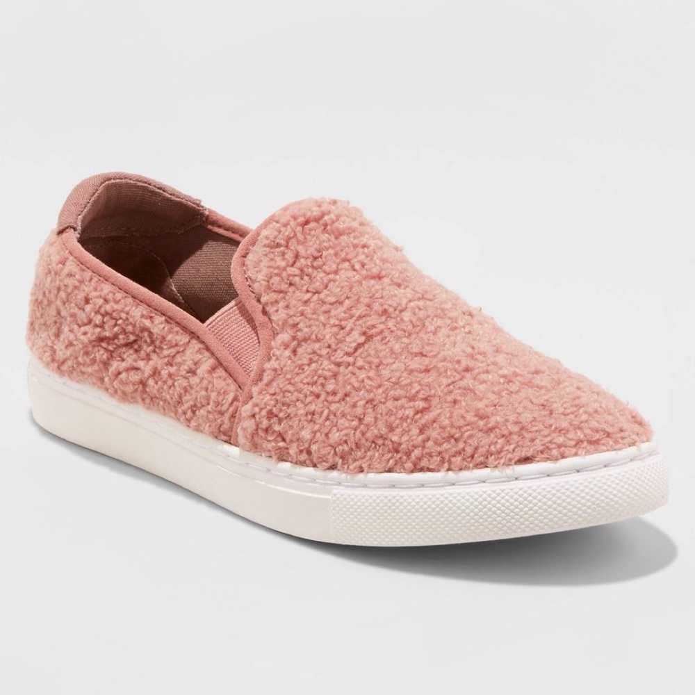 Mad Love Kam Sherpa Twin Gore Sneakers Pink